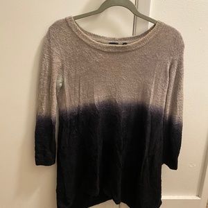 Blue by Saks5th dip dyed sweater
